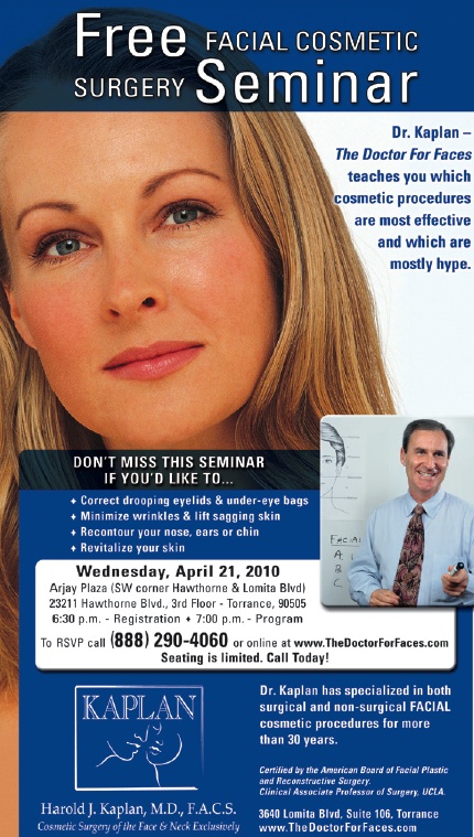 Kaplan Seminar Ad